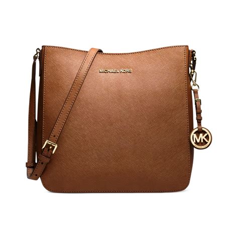 michael kors saffiano messenger bag|michael kors jet setter bag.